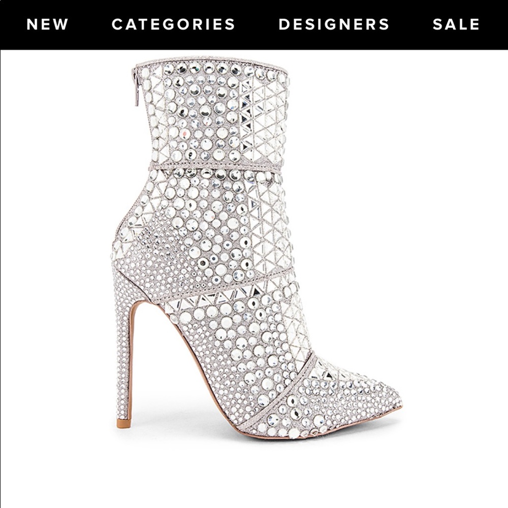 Steve Madden Whole Rhinestone Booties Brand New